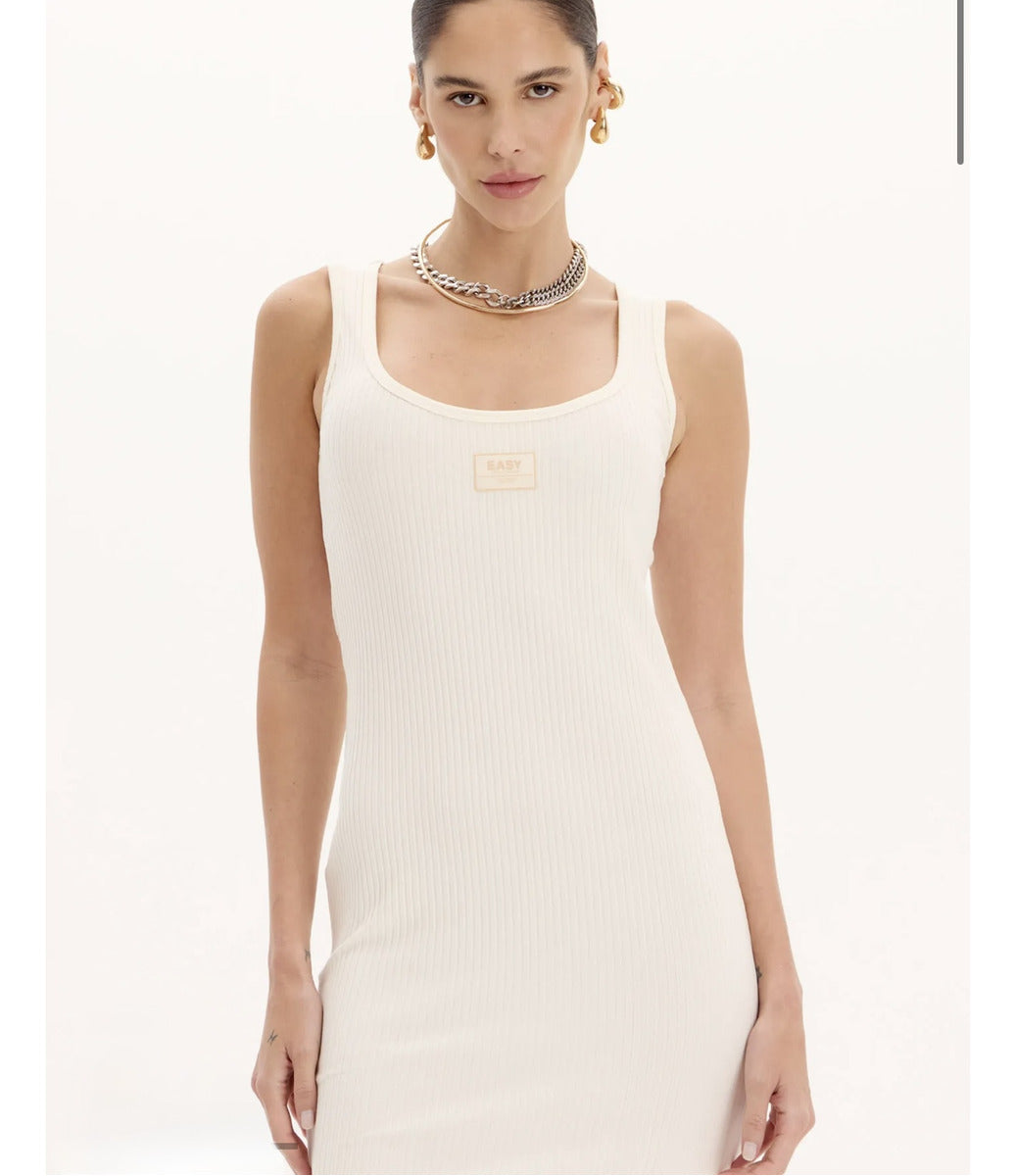 Lança Perfume Vestido Curto Básico Com Detalhe Frontal