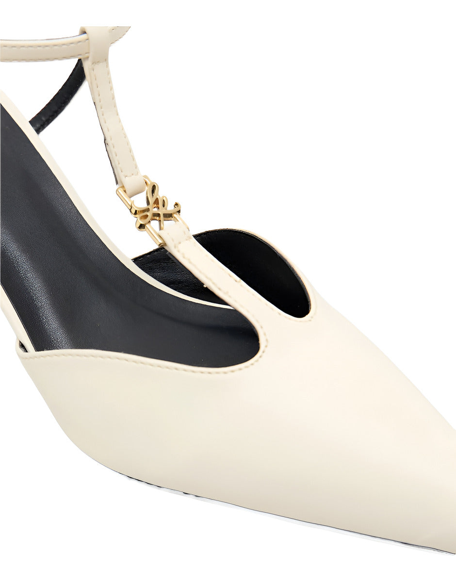 Scarpin Salto Detalhe Metal Lança Perfume