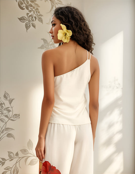 Lança Perfume Calça Reta Orquídeas