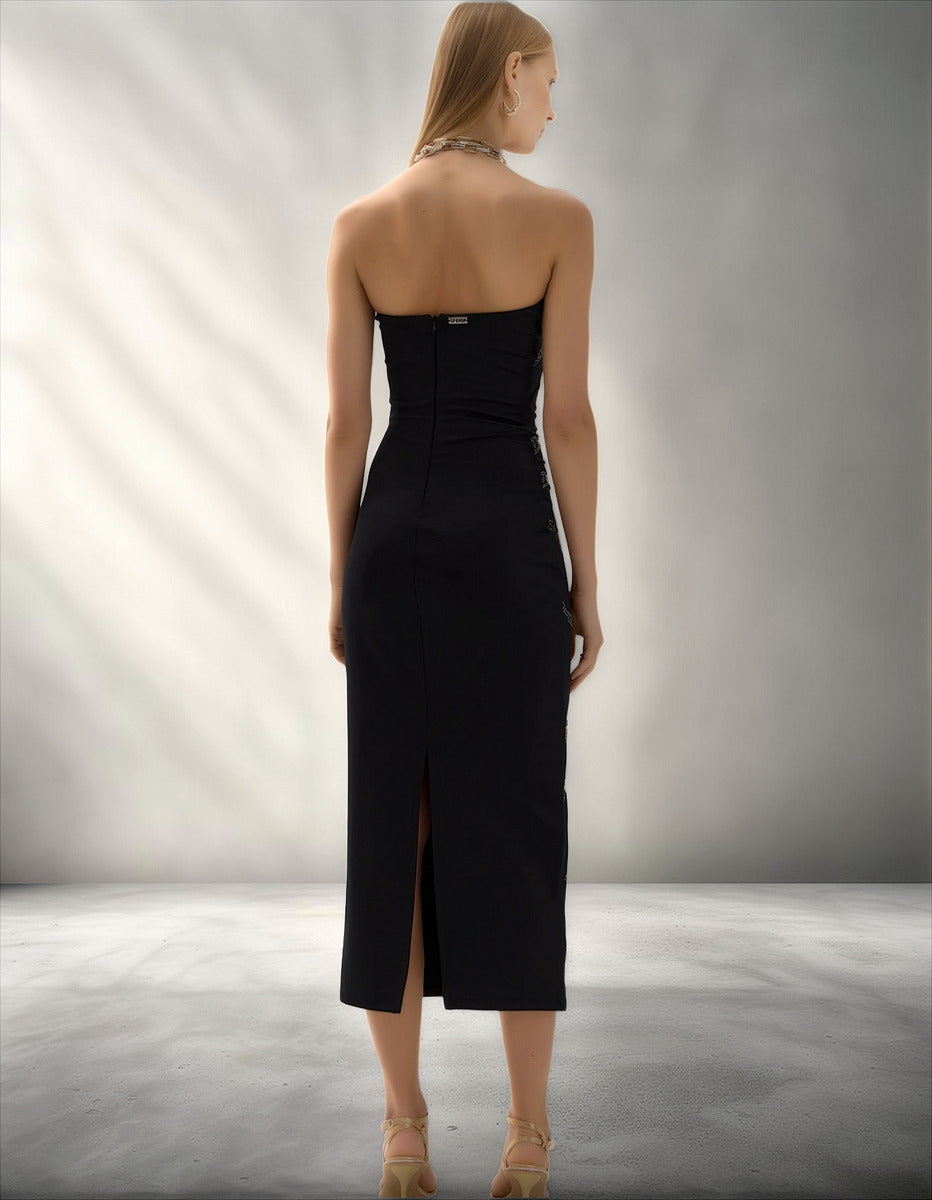 Vestido Tomara Que Caia Brilho Lança Perfume