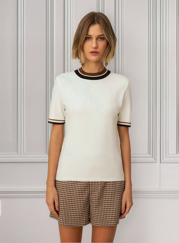 Blusa Tricot Morena Rosa