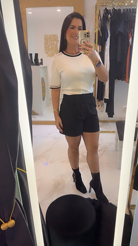 Blusa Tricot Morena Rosa